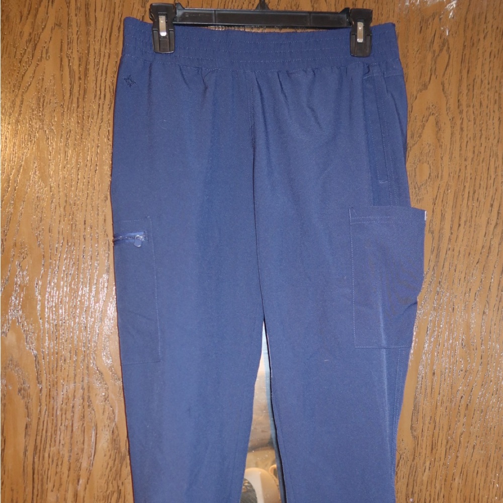 Med Couture Navy Jogger Scrub Pants